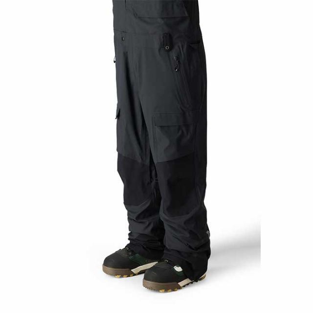 シックスエイトシックス スノーボードウェア メンズ 24-25モデル 型落ち ビブパンツ 686 M2W202 GORE-TEX STRETCH DISPATCH BIB ゴアテックス M / L (241131)