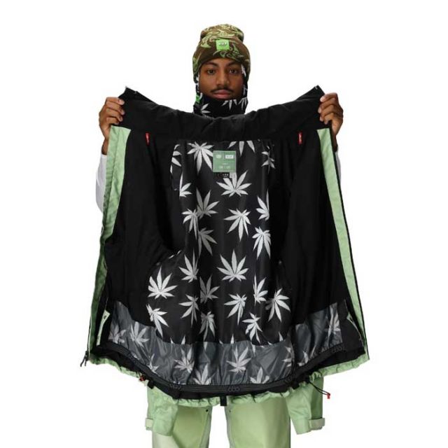 シックスエイトシックス スノーボードウェア HUF コラボ ハフ 25-26モデル 686 M5WN160 MENS 686 HUF DOUBLE H SHELL JACK スノージャケット スキー スノボ (251020)