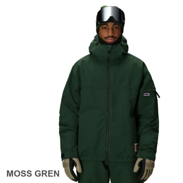 シックスエイトシックス 686 M5WN157 MENS DOJO SHELL JACKET シックスエイトシックス MENS DOJO SHELL JACKET メンズ 25-26モデル ドウジョウ シェルジャケット スノーボードジャケット 20K防水 15K透湿 PFASフリー Forest Bailey モデル スノーウェア 2025新作 (251020)