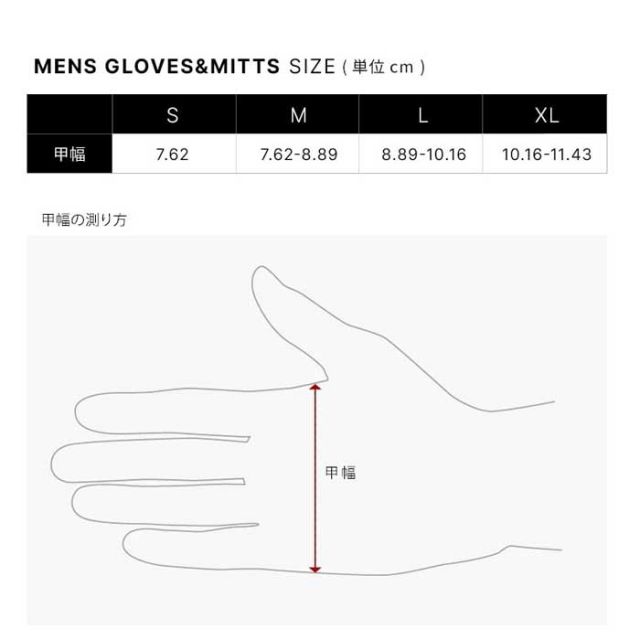 シックスエイトシックス グローブ ゴアテックス 686 M5WNGLV160 GTX LINEAR UNDER CUFF MITT (251020)