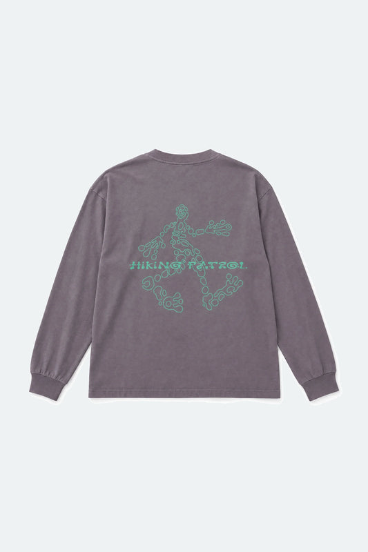 HIKINGPATROL STONE L/S T-SHIRT / KHAKI (HP26026)