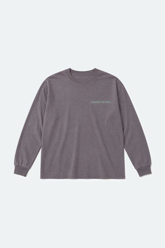 HIKINGPATROL STONE L/S T-SHIRT / KHAKI (HP26026)