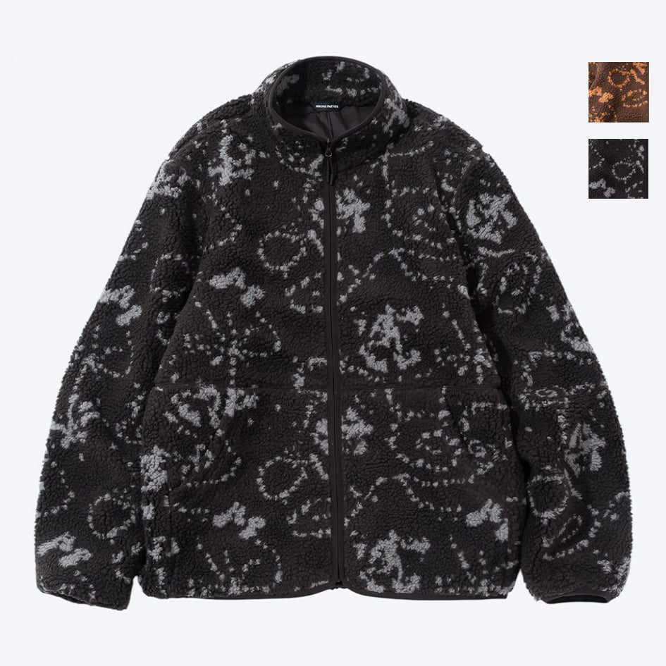 HIKINGPATROL PRINT FLEECE JACKET (HP26022)