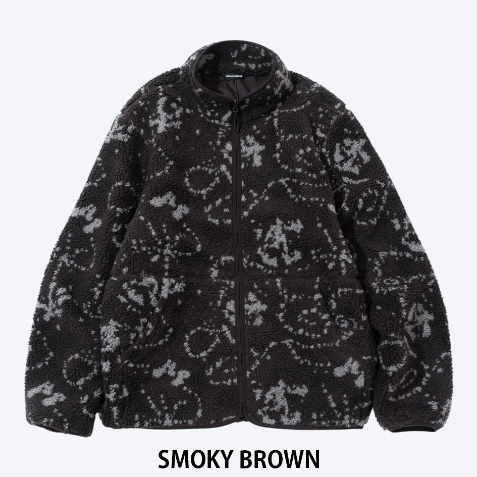HIKINGPATROL PRINT FLEECE JACKET (HP26022)