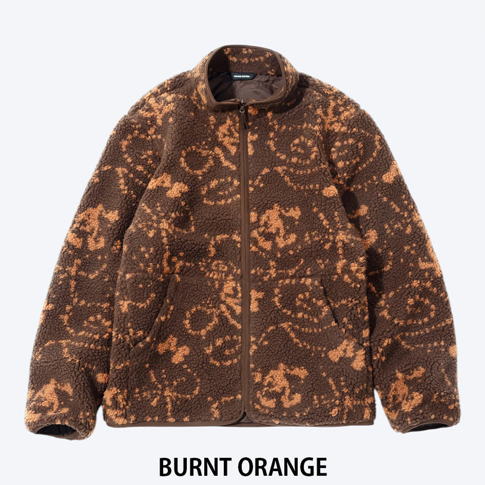 HIKINGPATROL PRINT FLEECE JACKET (HP26022)