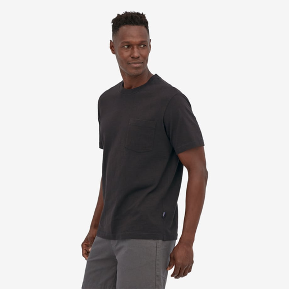 patagonia M'S COTTON IN CONVERSION MW POCK  [BLK] 52010 (PATAGONIA22037-BLK)