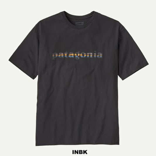 patagonia 37776 メンズ・'73 テキスト・ロゴ・オーガニック・Tシャツ (PATAGONIA25010)