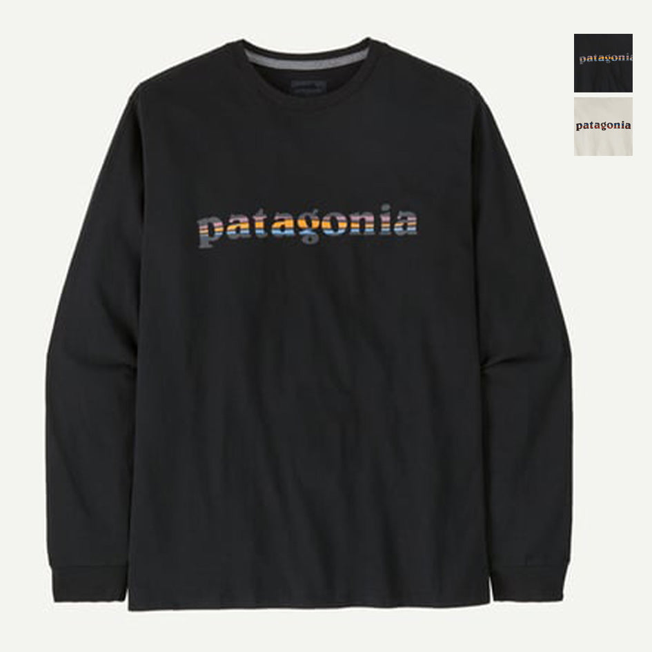patagonia 37780 メンズ・ロングスリーブ・'73 テキスト・ロゴ・レスポンシビリティー (PATAGONIA25011)