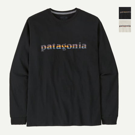 patagonia 37780 メンズ・ロングスリーブ・'73 テキスト・ロゴ・レスポンシビリティー (PATAGONIA25011)