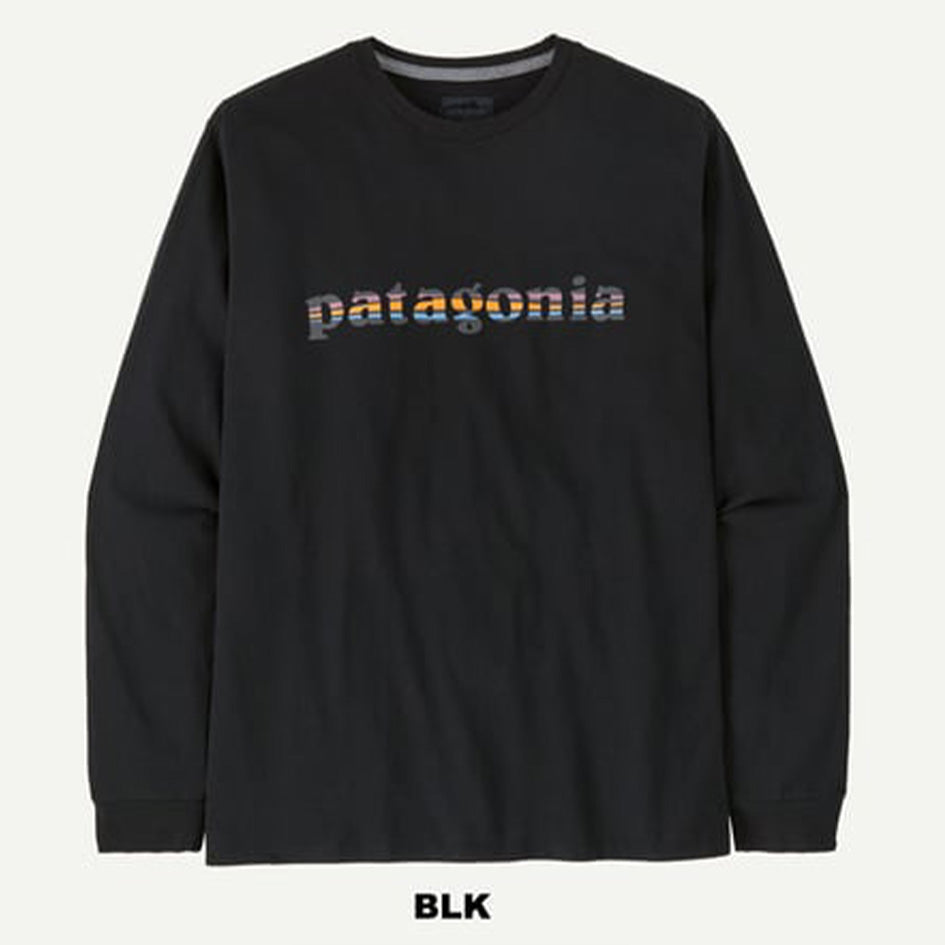 patagonia 37780 メンズ・ロングスリーブ・'73 テキスト・ロゴ・レスポンシビリティー (PATAGONIA25011)