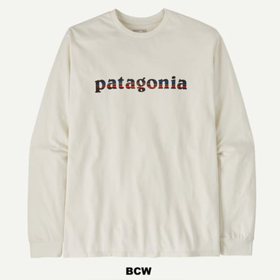 patagonia 37780 メンズ・ロングスリーブ・'73 テキスト・ロゴ・レスポンシビリティー (PATAGONIA25011)