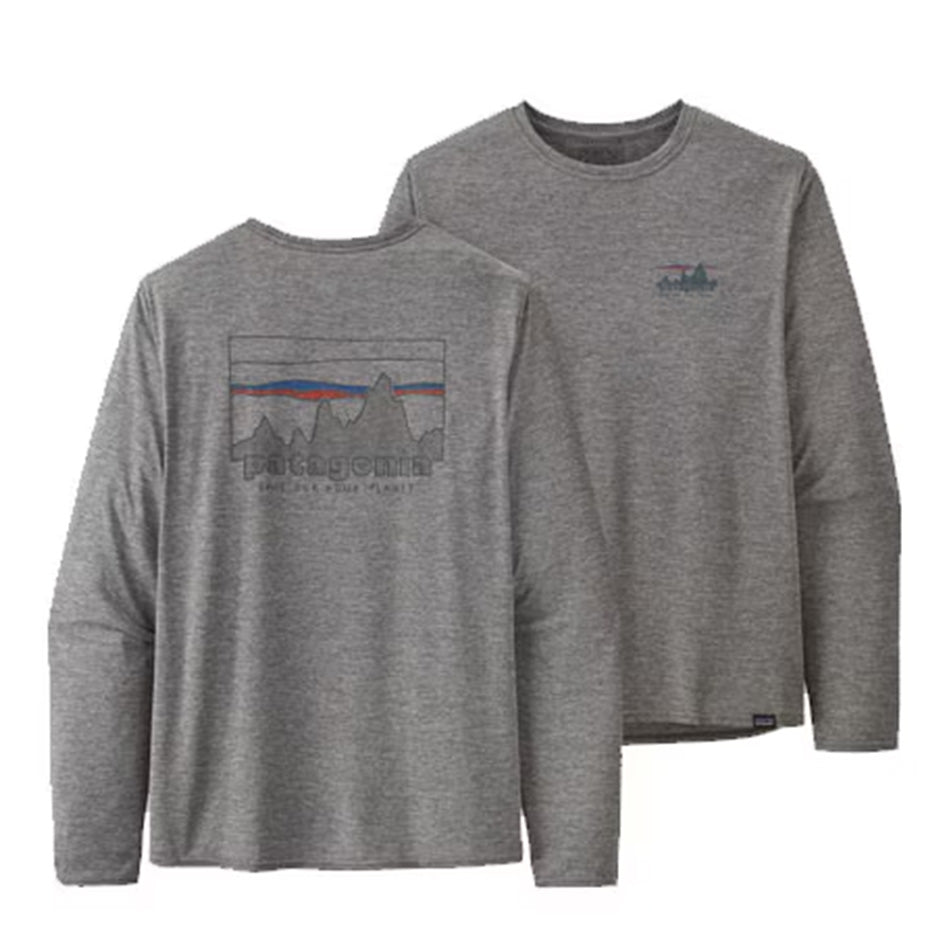patagonia 45190 メンズ・ロングスリーブ・キャプリーン・クール・デイリー・グラフィック・シャツ (PATAGONIA25013)