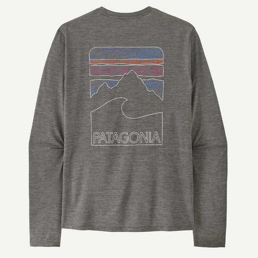 patagonia 44934 メンズ・ロングスリーブ・キャプリーン・クール・サン・シャツ（ピーク・ビジョンズ）(PATAGONIA26006)