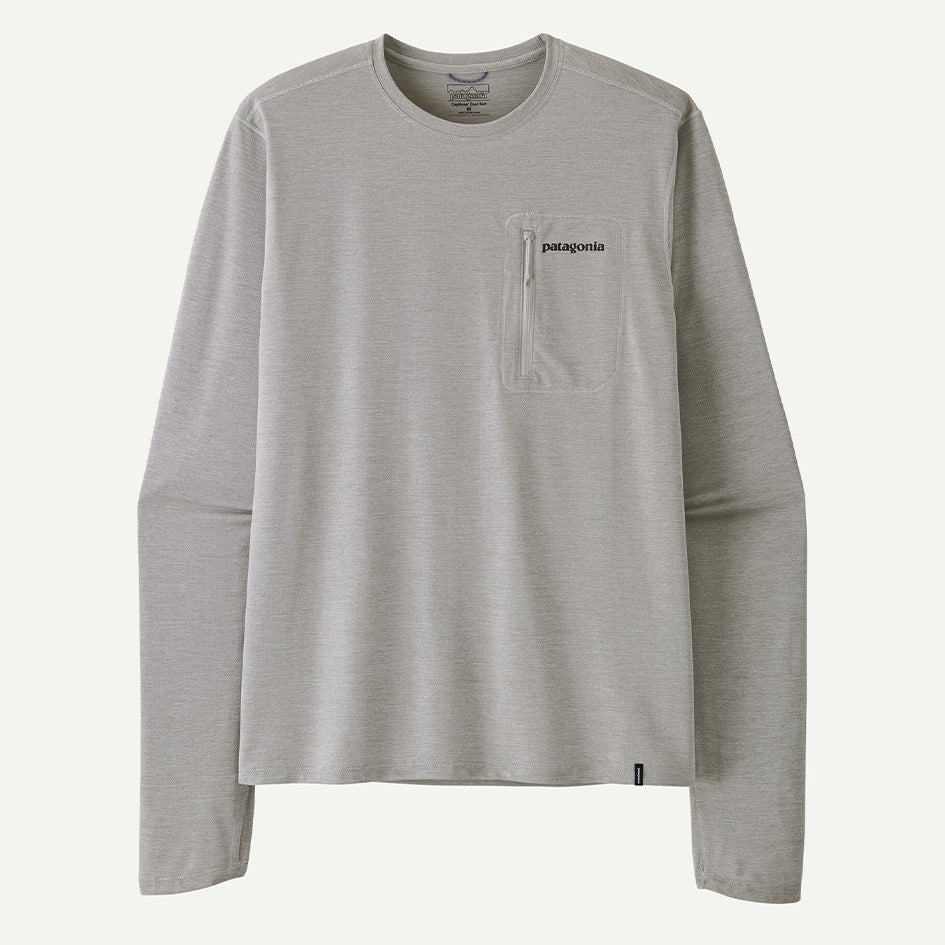 patagonia 44932 メンズ・ロングスリーブ・キャプリーン・クール・サン・シャツ（フィッツロイ・トラウト）(PATAGONIA26017)