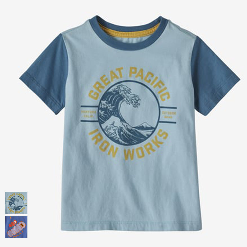 patagonia Baby ベビー・リジェネラティブ・オーガニック・サーティファイド・コットン・グラフィック・Tシャツ 60388 (PATAGONIKS22005)
