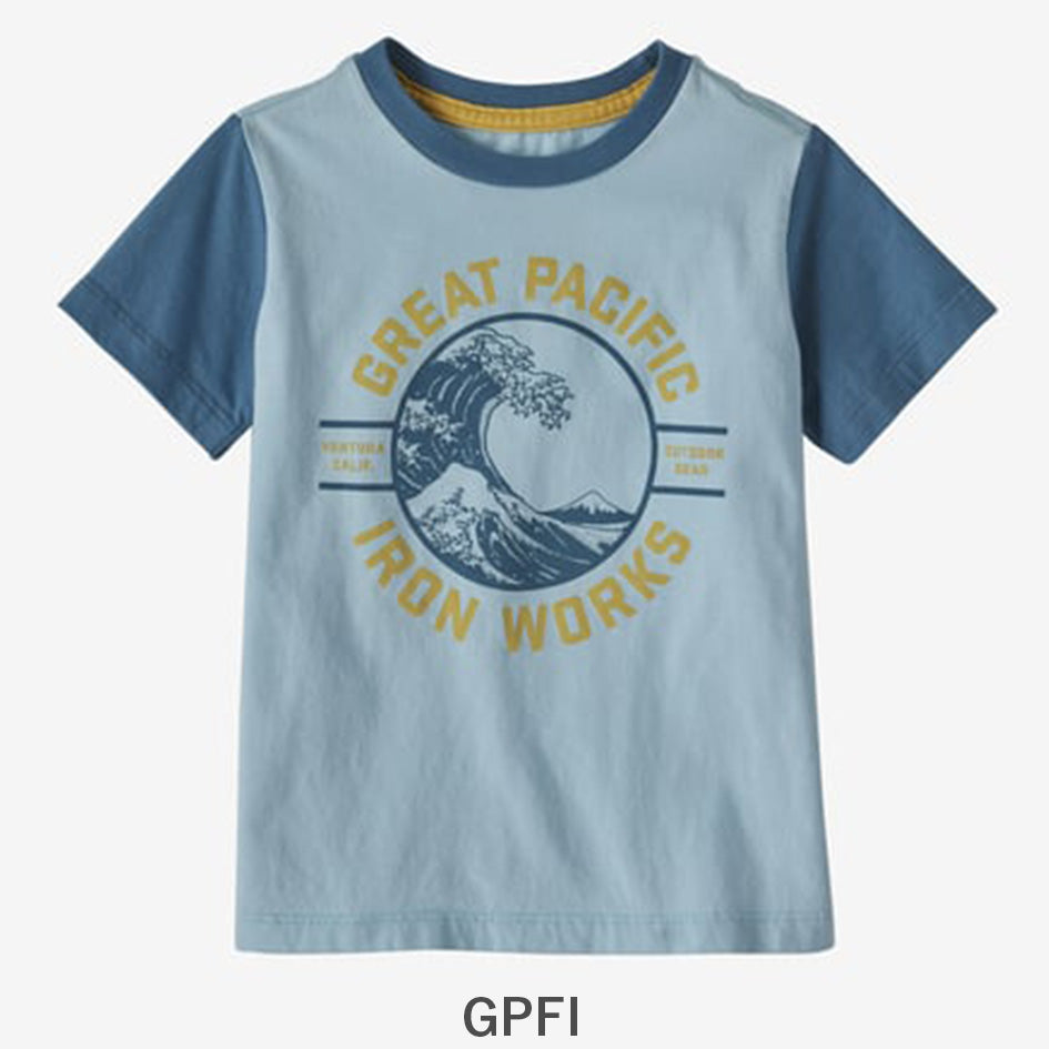 patagonia Baby ベビー・リジェネラティブ・オーガニック・サーティファイド・コットン・グラフィック・Tシャツ 60388 (PATAGONIKS22005)
