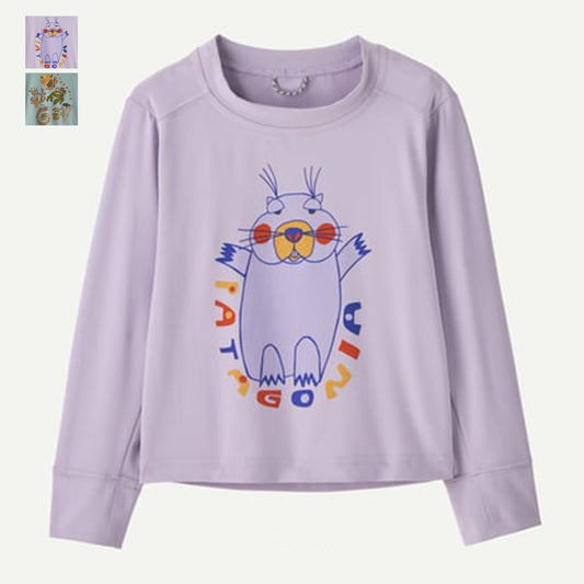 patagonia 61247 ベビー・ロングスリーブ・キャプリーン・シルクウェイト・Tシャツ (PATAGONIKS25004)