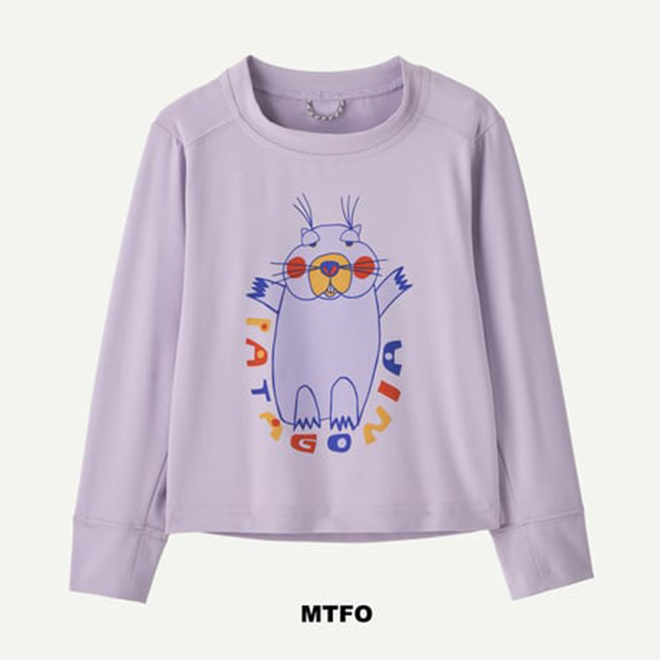 patagonia 61247 ベビー・ロングスリーブ・キャプリーン・シルクウェイト・Tシャツ (PATAGONIKS25004)