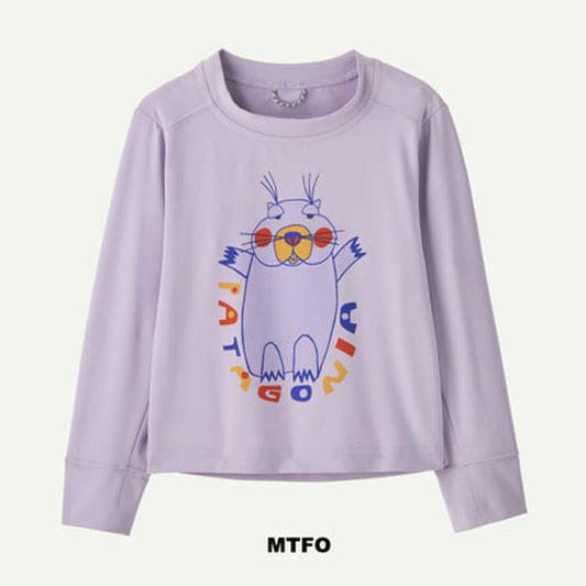 patagonia 61247 ベビー・ロングスリーブ・キャプリーン・シルクウェイト・Tシャツ (PATAGONIKS25004)