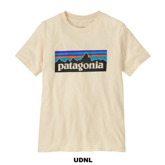 patagonia 62148 キッズ・P-6 ロゴ・Tシャツ (PATAGONIKS25008)