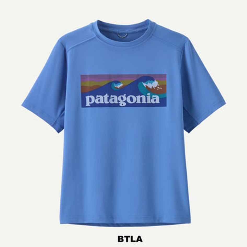 patagonia 62381 キッズ・キャプリーン・シルクウェイト・Tシャツ (PATAGONIKS25009)
