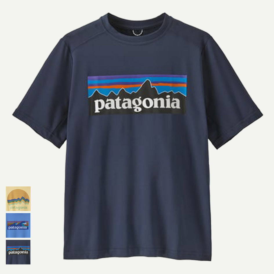 patagonia 62381 キッズ・キャプリーン・シルクウェイト・Tシャツ (PATAGONIKS25009)