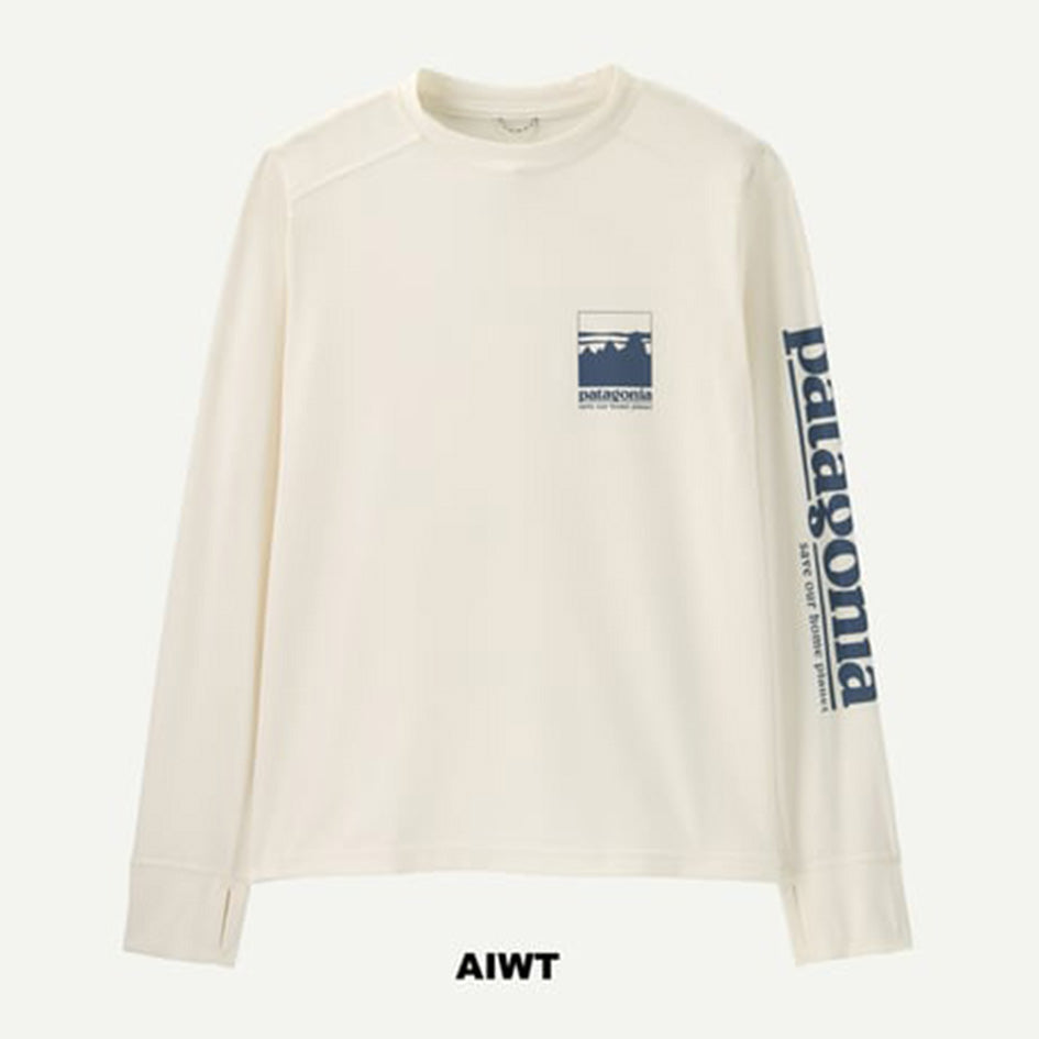 patagonia 62386 キッズ・ロングスリーブ・キャプリーン・シルクウェイト・Tシャツ (PATAGONIKS25010)