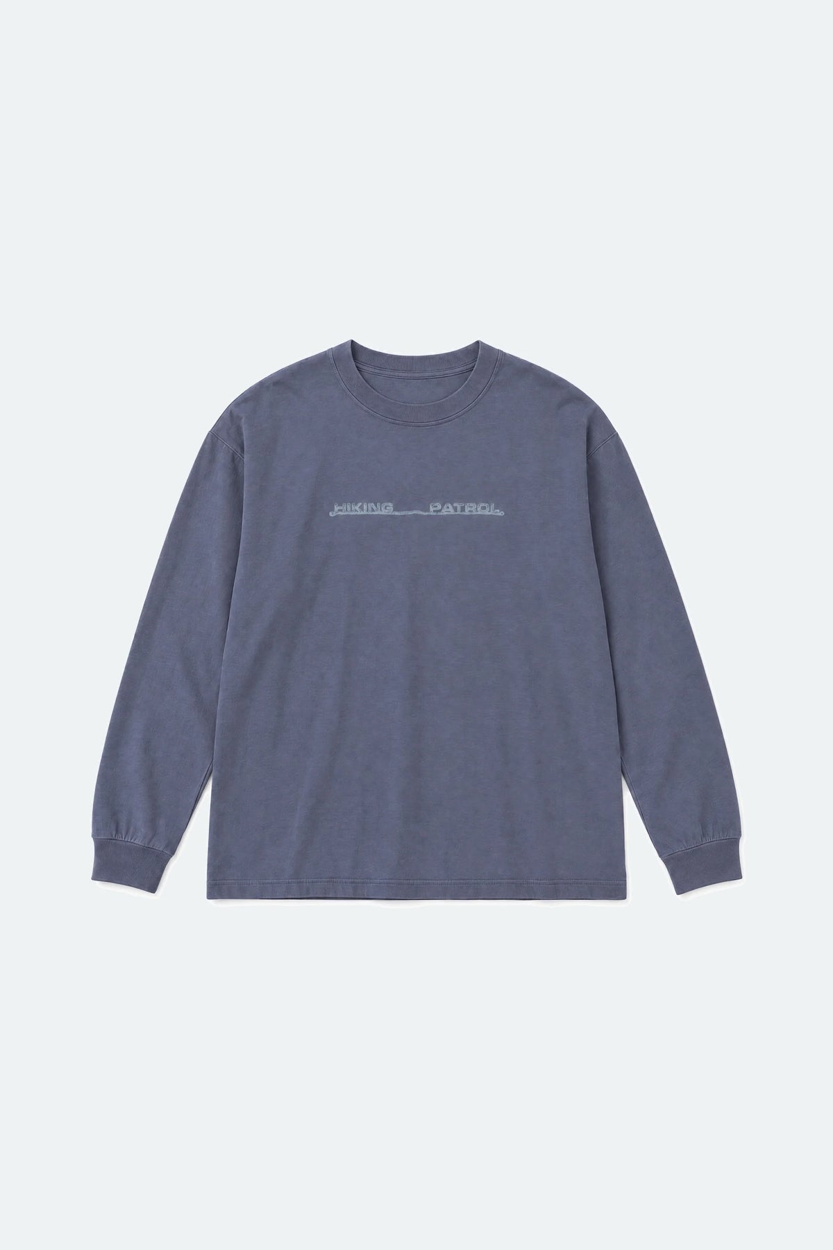 HIKINGPATROL INK DROP L/S T-SHIRT / GREY (HP26027)