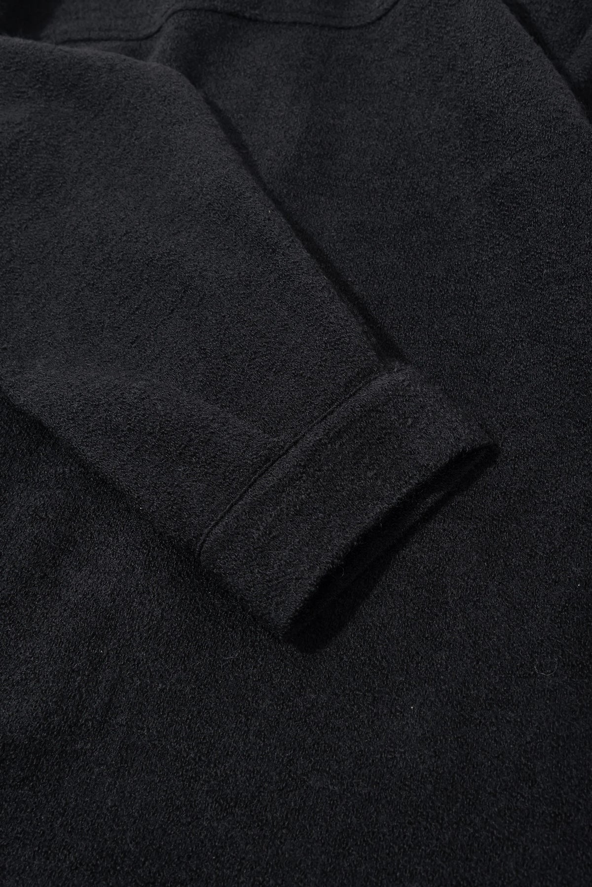 HIKINGPATROL EDGE KNIT ZIP SHIRT / BLACK (HP26024)