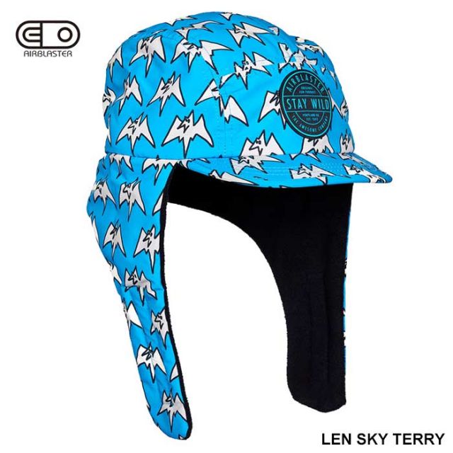 エアブラスター 24-25 エアーフラップキャップ 帽子 Air Flap Cap スノーボード スノボ [241030]