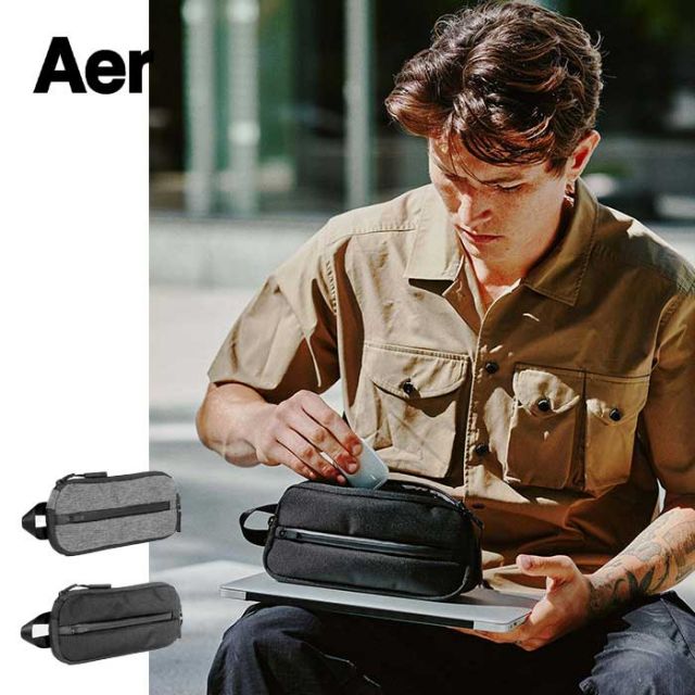 エアー ポーチ Aer [ 21030/ 22030 ] SPLIT KIT  (010 BLK) スプリットキット ペンケース 新生活 社会人 [210902]
