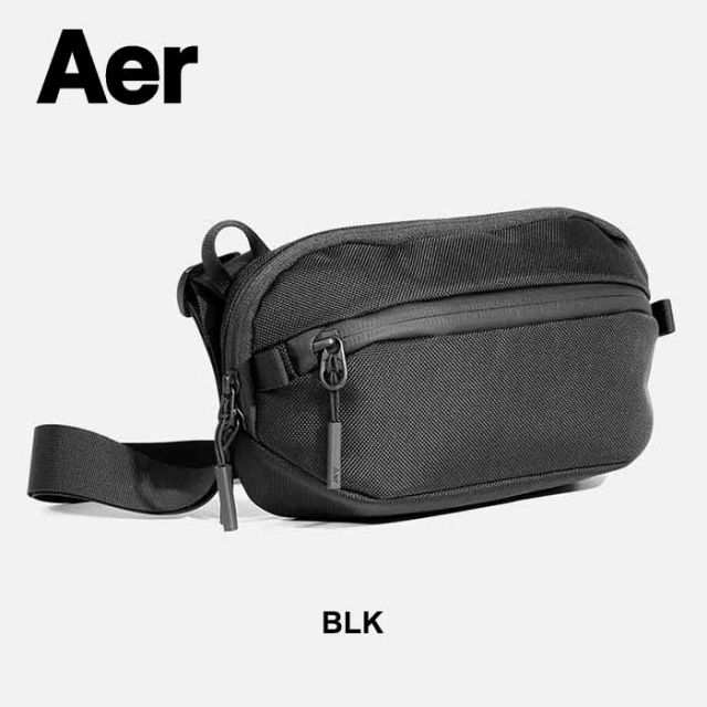エアー スリングバッグ Aer DAY SLING 3  (21026 / 22026) ショルダーバッグ トラベル コーデュラ バリスティックナイロン メンズ レディース ユニセックス ブラック オリーブ 旅行 3L 斜めがけ シンプル 小さめ (240402)