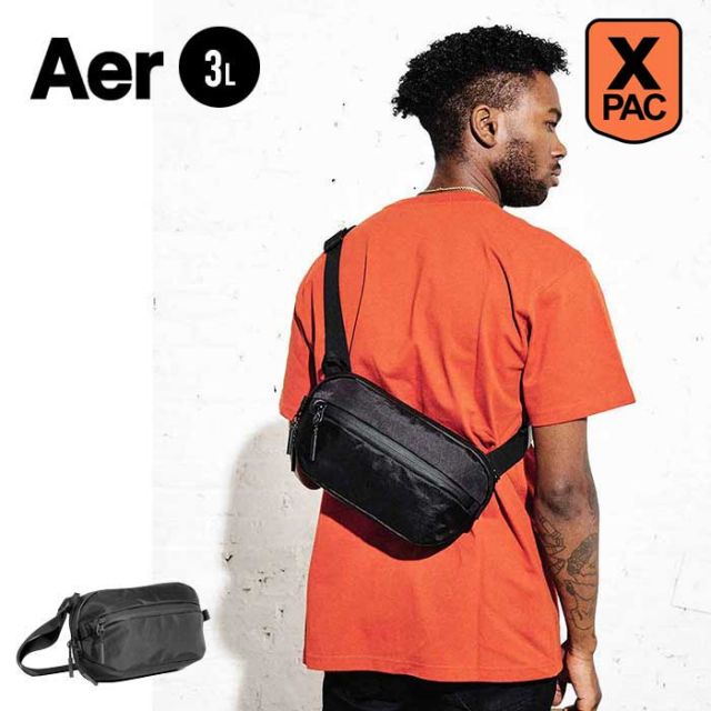 エアー スリングバッグ Aer DAY SLING3 X-PAC (29026) ショルダーバッグ トラベル VX-42 Xパック エックスパック (240305)