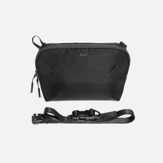 エアー スリングバッグ AER (61003) PRO SLING BLK ボディバッグ ショルダー 横型 レジャー メンズ レディースバッグ 小さい 小さめ 軽量 軽い 斜めがけ  (240402)