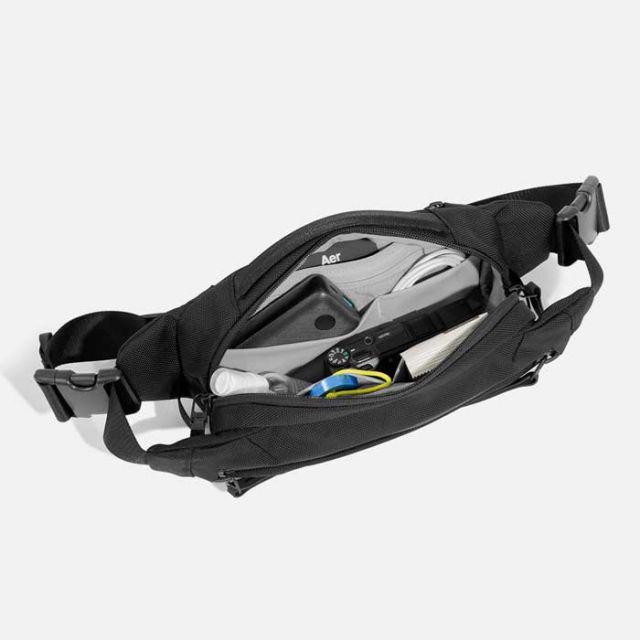 エアー ショルダーバッッグ AER 21061 CITY SLING 3 シティスリング3 ウエストバッグ カバン 鞄 かばん Aer スリング 防水 ボディバッグ おしゃれ コーデュラナイロン 小さめ 軽量 耐久性 通勤用(2503)
