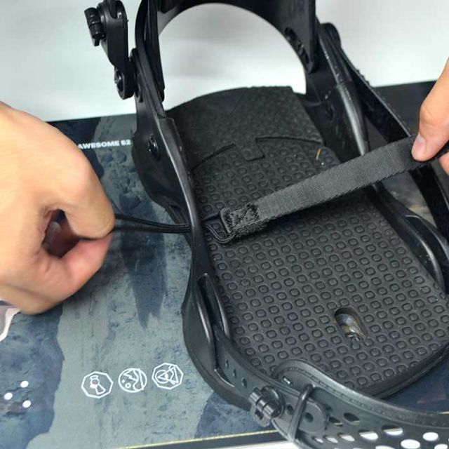 スノーボード リーシュコード 流れ止め オータムガレージ AUTUMN GARAGE (LC100AG) HOODオリジナル スノーボード用アクセサリー メール便 [231010]