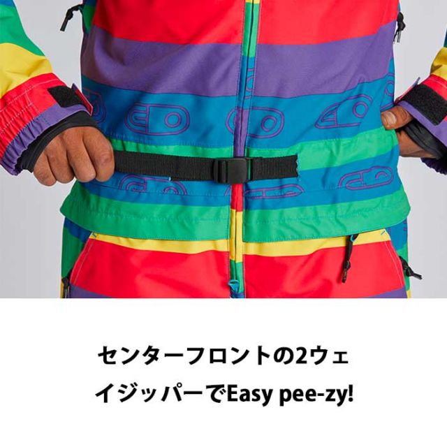 エアブラスター クーク スーツ メンズ スノーボード つなぎ AIRBLASTER 23-24 Kook Suit (AB24MS1_212)  スノボ ウェア [230929]