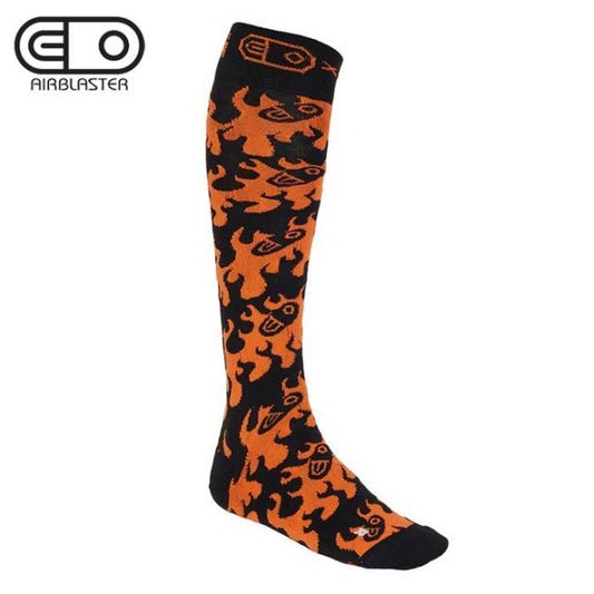 AIRBLASTER FLAMES MIDWEIGHT SNOWBOARD SOCK