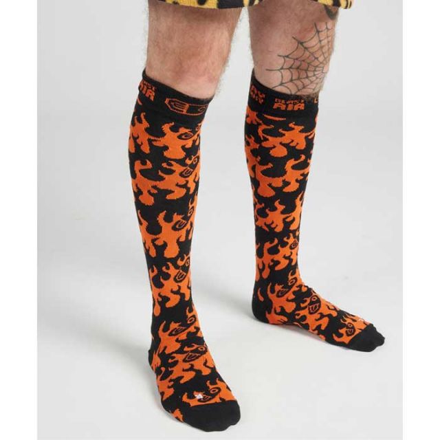 AIRBLASTER FLAMES MIDWEIGHT SNOWBOARD SOCK