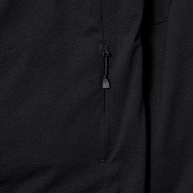 アライドフェザーアンドダウン ジャケット ラウンジダウンブルゾン ALLIED FEATHER + DOWN LOUNGE DPWN BLOUSON メンズ レディース ユニセックス ブラック M / K (241030)