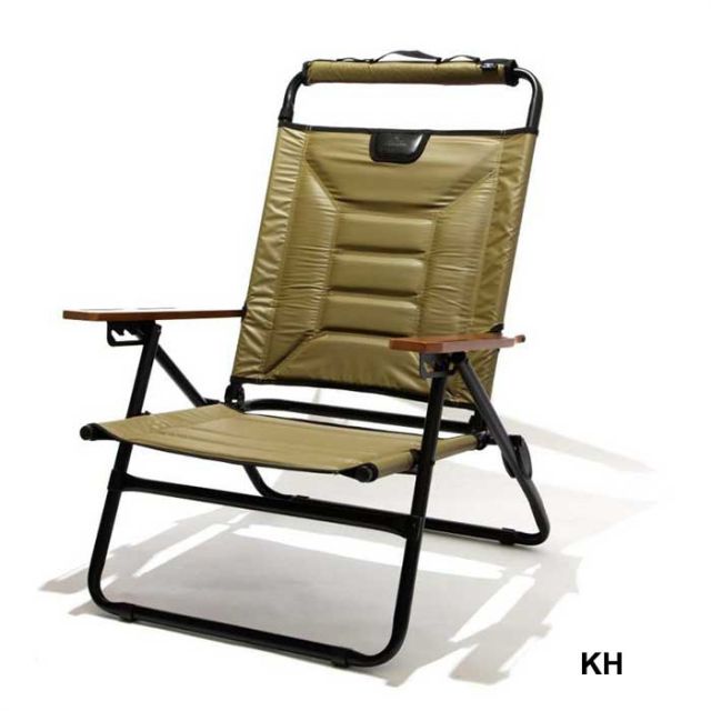AS2OV アッソブ アウトドアチェア HIGH BACK RECLINING LOW ROVER CHAIR [KHAKI・BLACK] ハイバックローバーチェア 392101 椅子 折り畳み ファニチャー