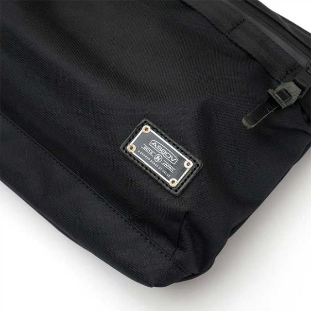 アッソブ バッグ サコッシュ AS20V 061417 CORDURA DOBBY 305D SACOCHE メンズ レディース ユニセックス ブラック コーデュラ DOBBY (241030)