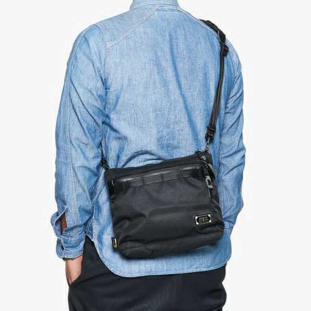 アッソブ バッグ サコッシュ AS20V 061417 CORDURA DOBBY 305D SACOCHE メンズ レディース ユニセックス ブラック コーデュラ DOBBY (241030)