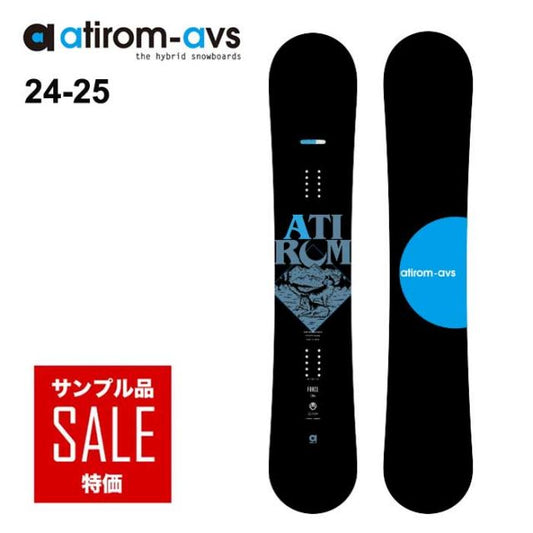 アチロム ATIROM スノーボード板 24/25 FORCE フォース キャンバー (241218)