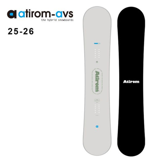 アチロム ATIROM 25/26 LUX DM AVS スノーボード 154 国産 日本製 ハイブリッドハイキャンバー ラックス (251223)