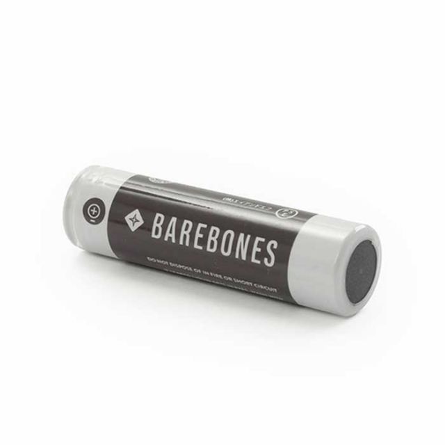 ベアボーンズリビング 替えバッテリー(ビーコンライト/ビンテージフラッシュライト用) 18650 Li-ion Battery ビーコン Barebones Living [メール便] (240218)