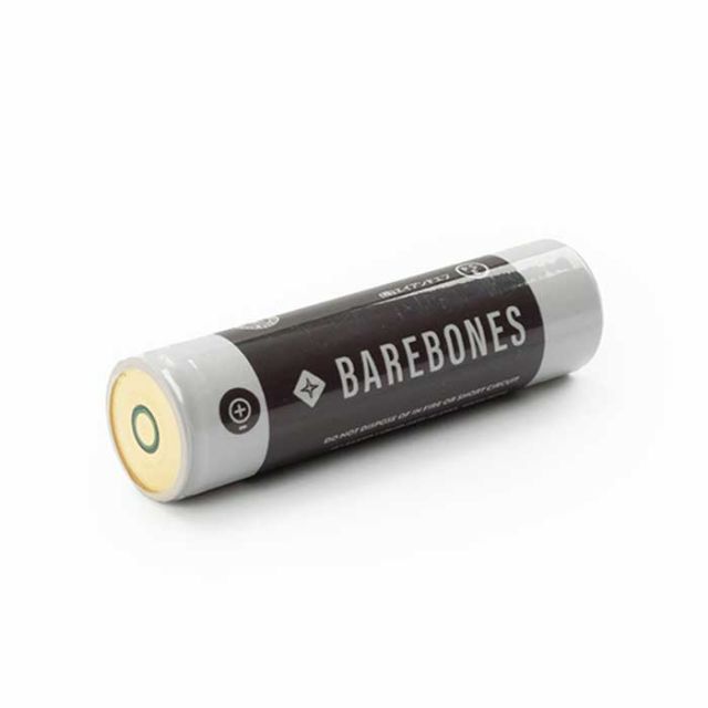 ベアボーンズリビング 替えバッテリー(ビーコンライト/ビンテージフラッシュライト用) 18650 Li-ion Battery ビーコン Barebones Living [メール便] (240218)