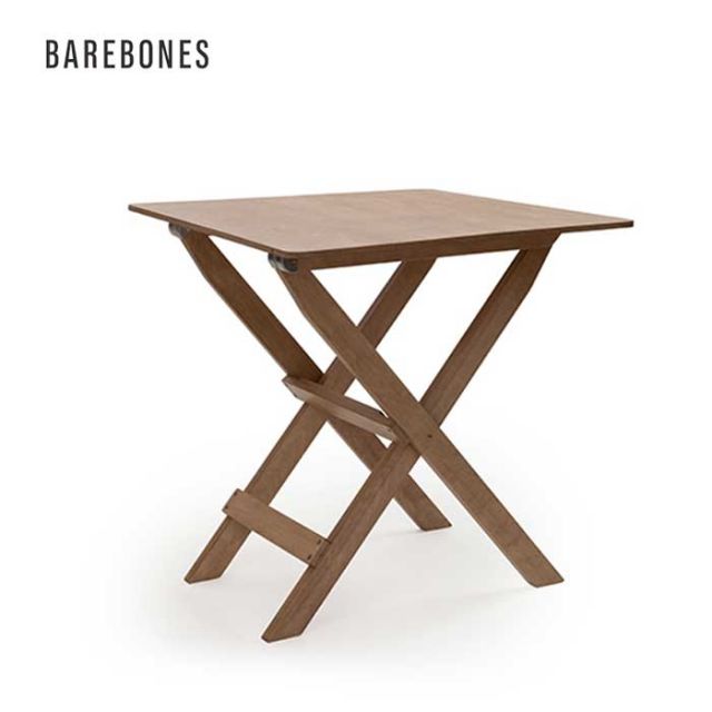 ベアボーンズリビング  リッジラインウッドフォールディングテーブル キャンプ アウトドア インテリア 机 Barebones Living [220824]