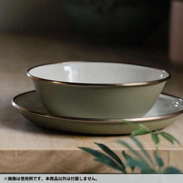 ベアボーンズリビング エナメル2トーン サラダプレート2枚セット Barebones Living (20235056) BBL 皿 食器 キャンプ