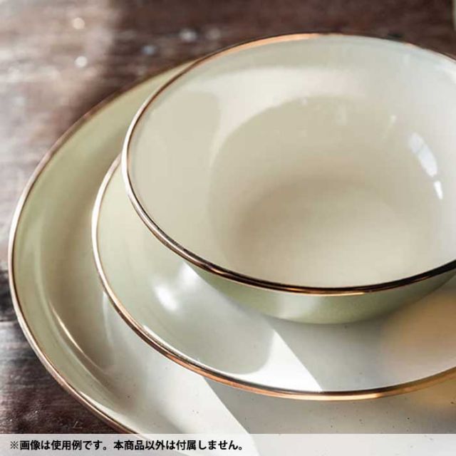 ベアボーンズリビング エナメル2トーン サラダプレート2枚セット Barebones Living (20235056) BBL 皿 食器 キャンプ